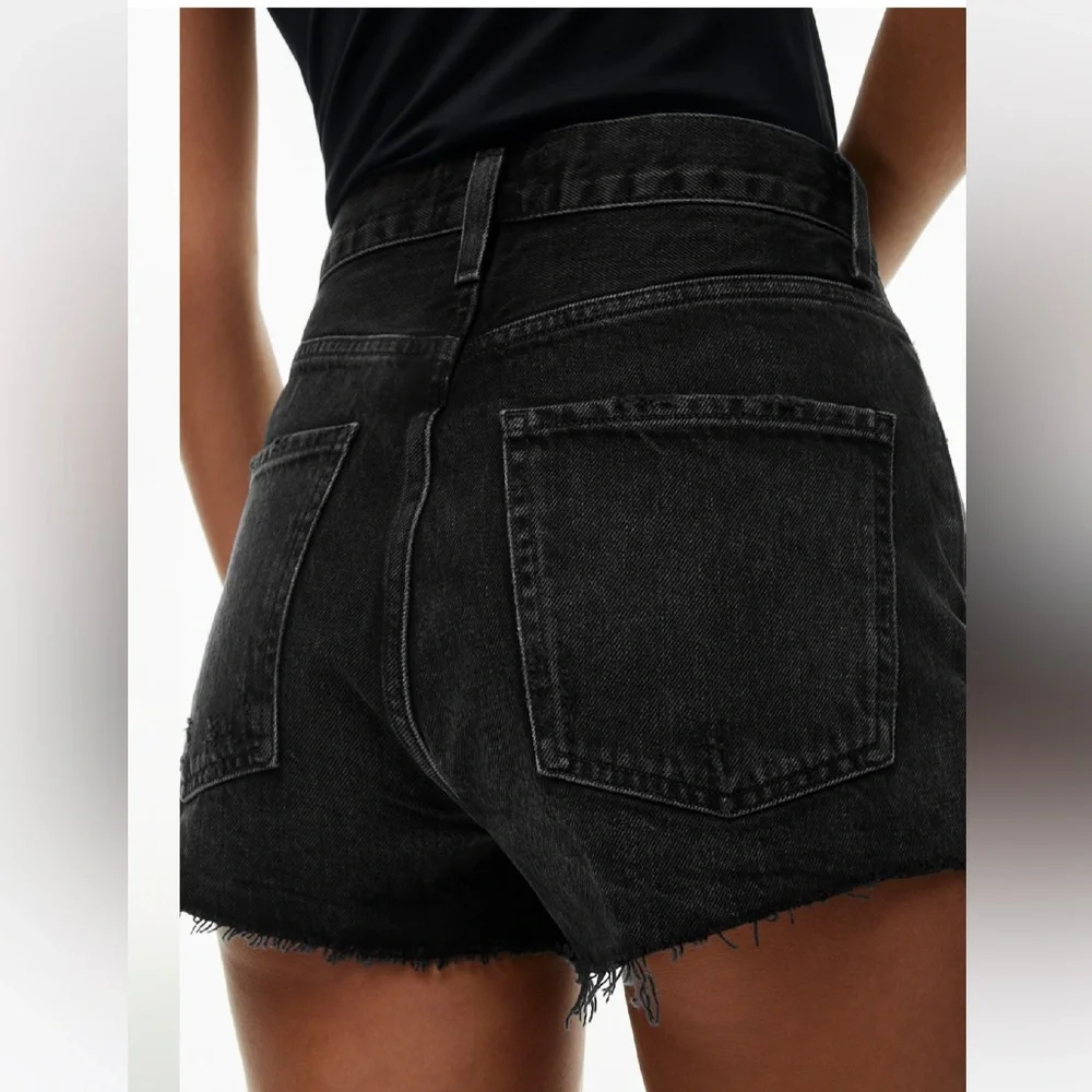 agolde Mila Denim Shorts - Picture 4 of 6